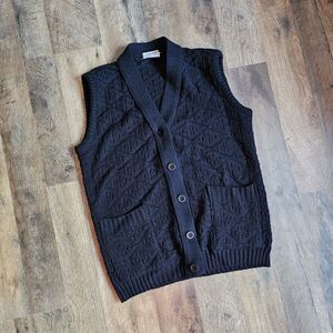 Vintage 70s-80s MARVIN Knitting Mills NY Unisex Acrylic Vest XS/S
